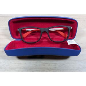 Ray-Ban Eyeglasses Black Red Youth Frames w/ Case No Lenses